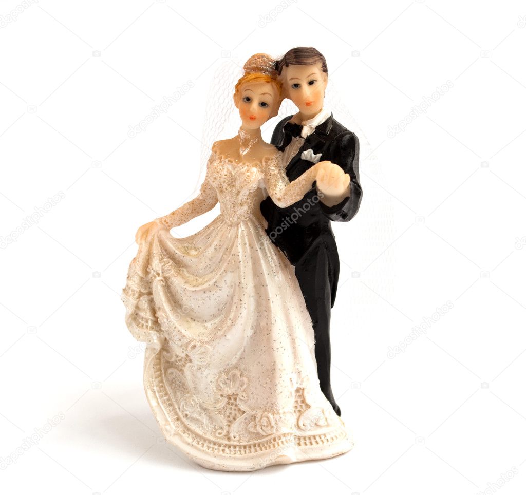 Wedding cake figurines Stock Photo by ©ksena32 2884946