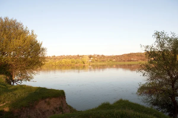 El río Dniester — Foto de Stock