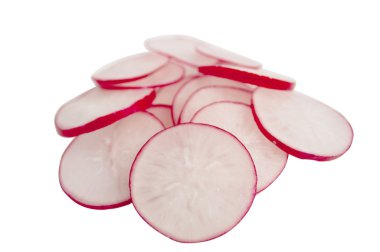 Radish cut by circles clipart