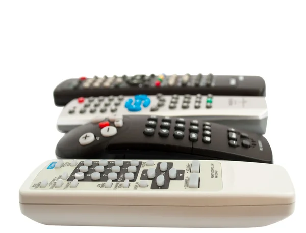 TV afstandsbediening geïsoleerd — Stockfoto