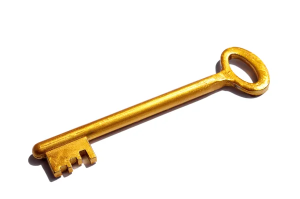 Gold key — Stock Photo, Image