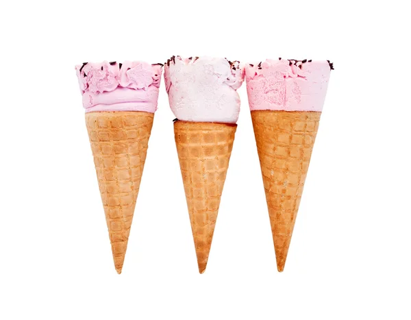 Ostya kehelyben fagylalt — Stock Fotó