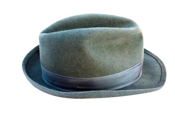 Сірої капелюсі людини — стокове фото