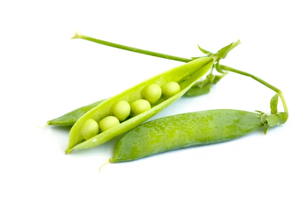 Păstăi de mazare verde — Fotografie, imagine de stoc
