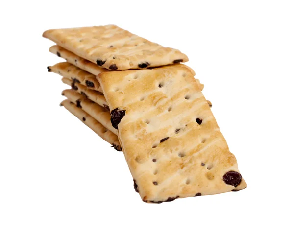 Soubory cookie s rozinkami — Stock fotografie