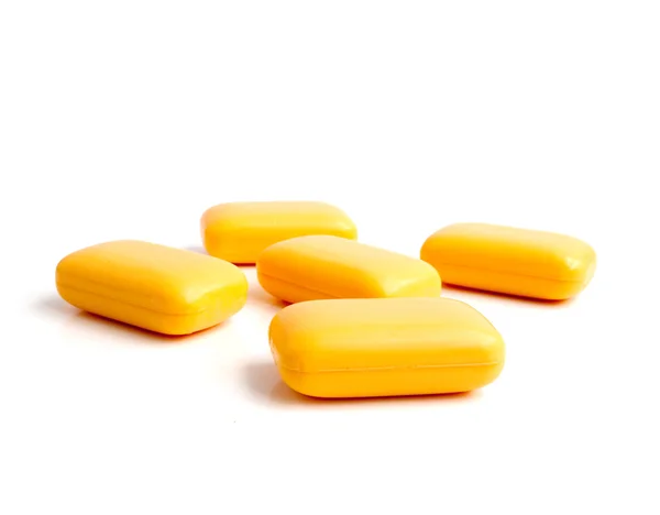 Jabón amarillo —  Fotos de Stock