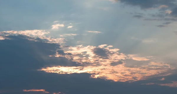 stock image Clouds at sunset