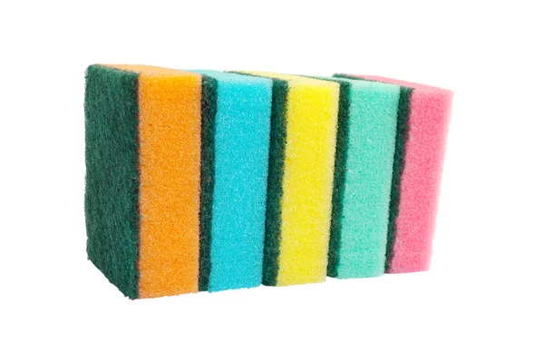 Multicolored sponges — Stock Photo, Image
