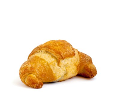 Golden croissant clipart