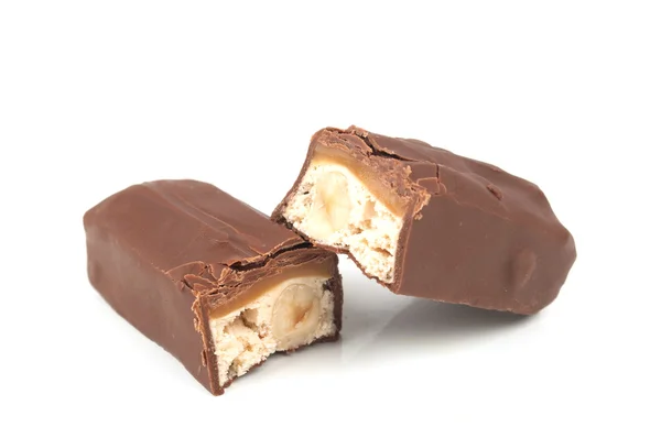 Ореховый шоколад — стоковое фото
