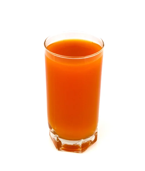 Сік скляне яблуко - морква — стокове фото