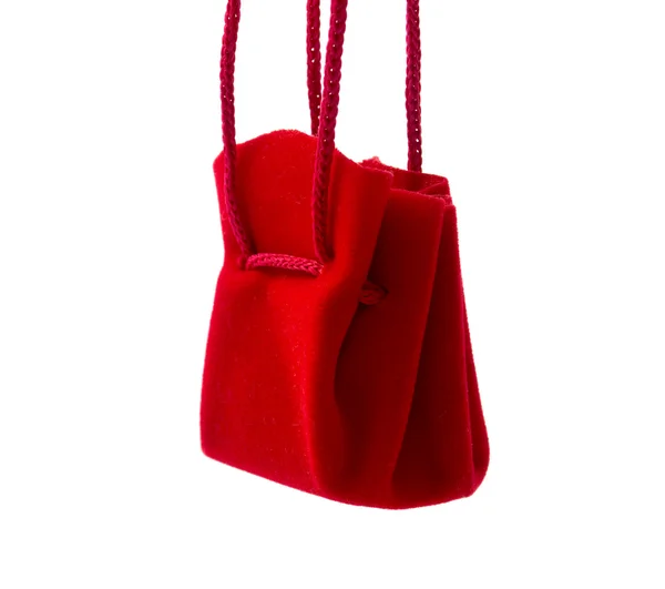 赤いハンドバッグ — ストック写真