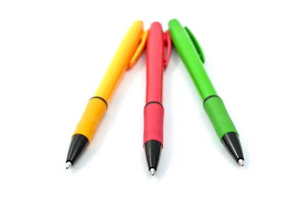 Кольорові ручки — стокове фото