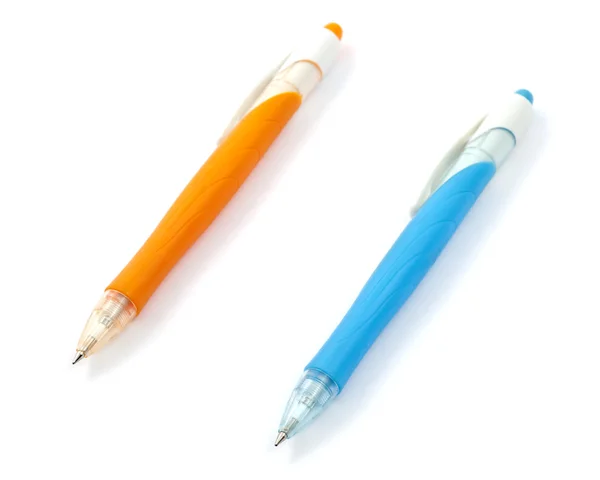 彩色的钢笔 — 图库照片