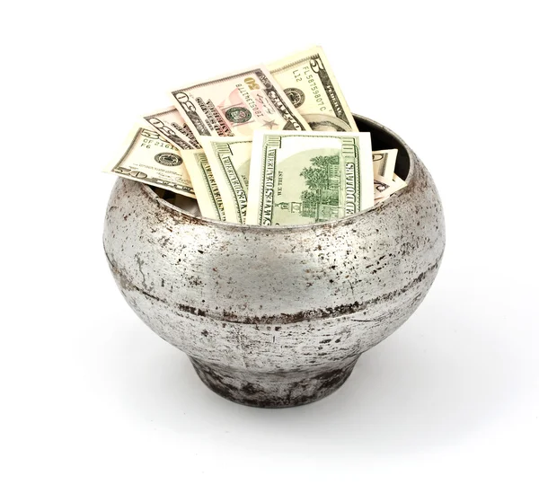 Pot dolar — Stok fotoğraf