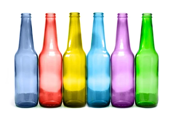Six bottles — Stock Photo, Image