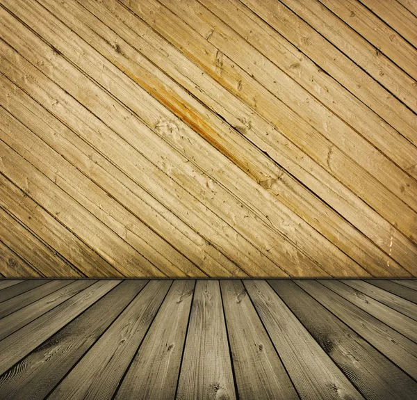 Interior de madera vintage — Foto de Stock