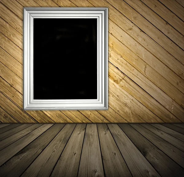 Interior de madeira vintage — Fotografia de Stock