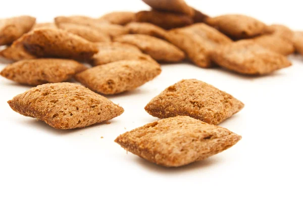 Kukuřičné sušenky izolované — Stock fotografie