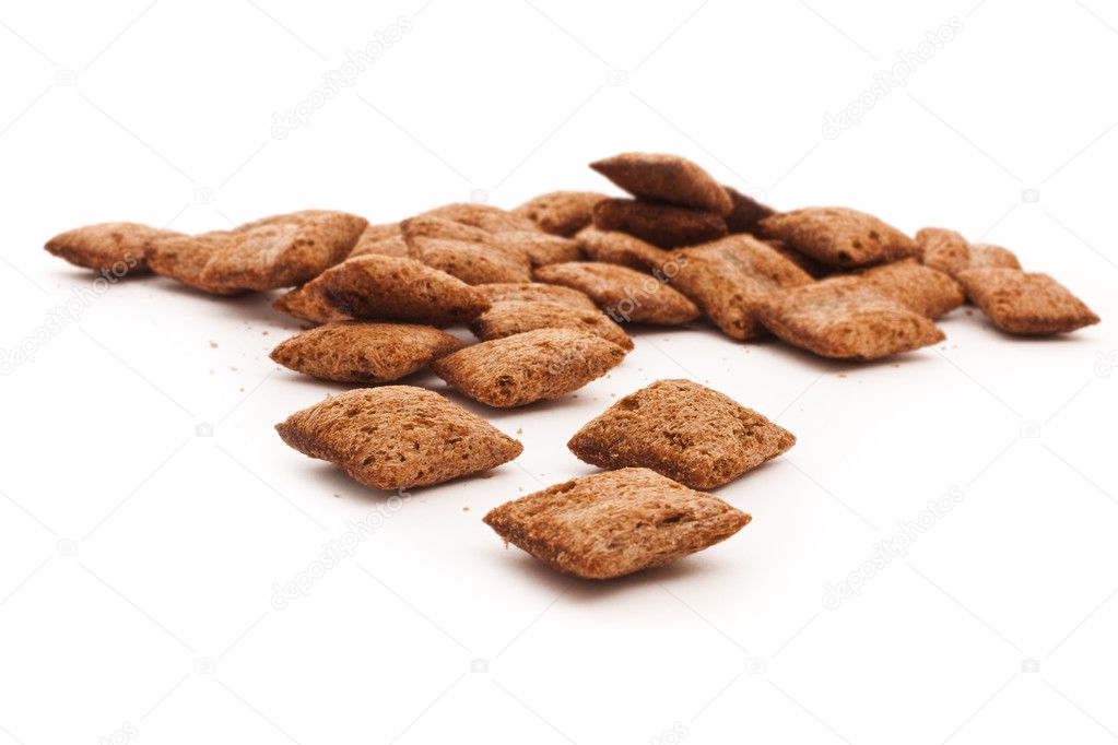 Corn cookies isolated