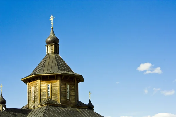 stock image Wooden church