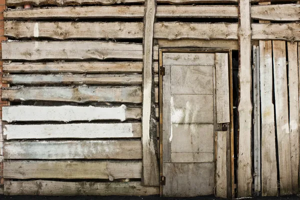 Vintage houten deur — Stockfoto