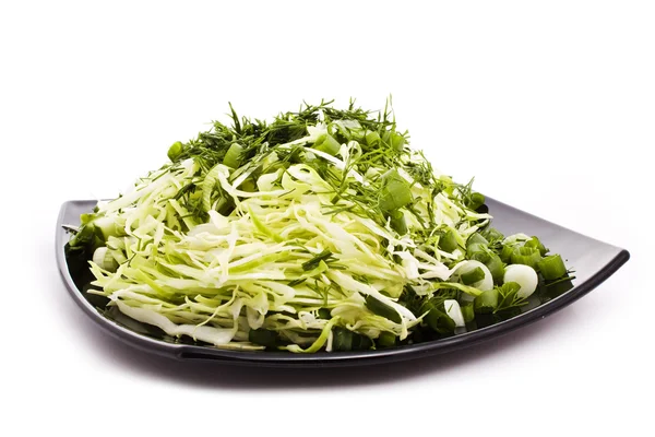 Zelené vegetariánský salát — Stock fotografie
