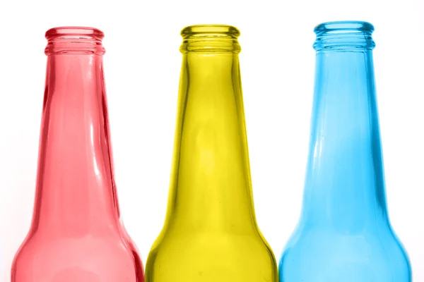 Three bottles — Stock Photo, Image