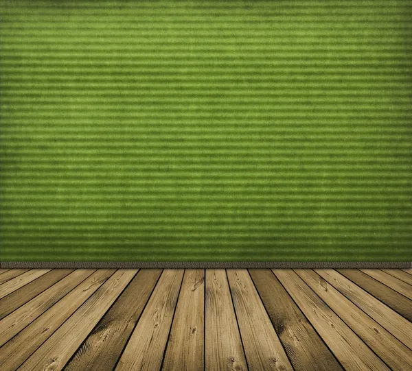 Grüner Innenraum — Stockfoto