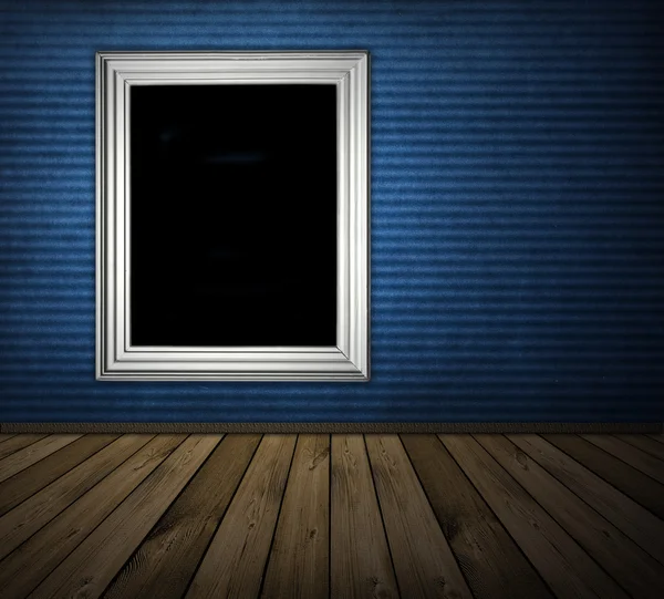 Interior azul — Fotografia de Stock