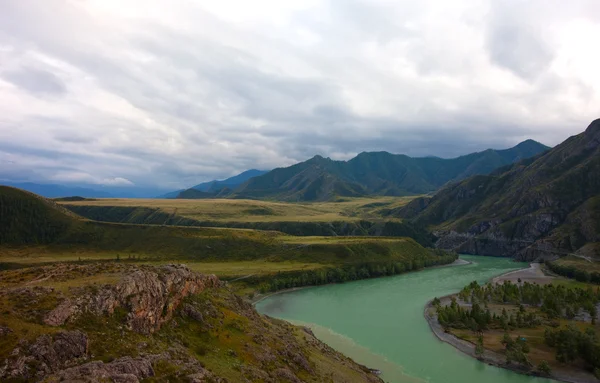 Altaj. mooie hoogland landschap — Stockfoto