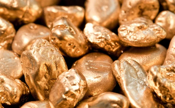 Nuggets de oro — Foto de Stock