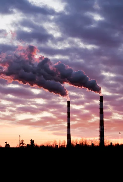 Inquinamento atmosferico — Foto Stock