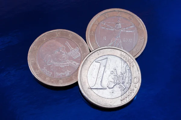 stock image Euro coins