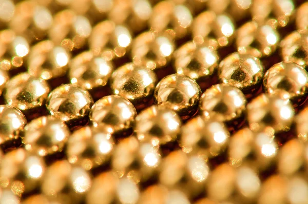 Guld pärlor abstrakt bakgrund — Stockfoto