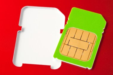 SIM card clipart