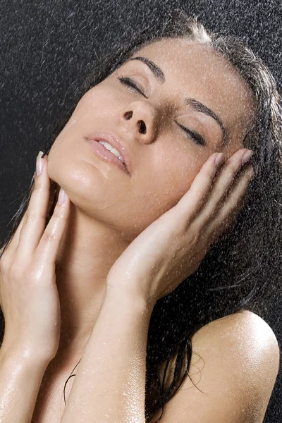 Sensual wet woman — Stock Photo, Image