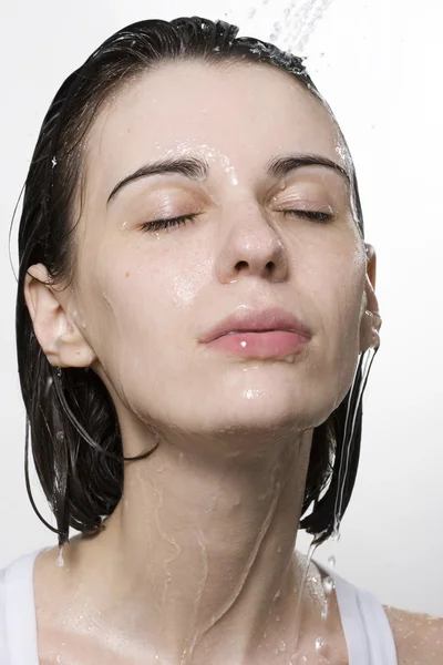Retrato de mujer mojada —  Fotos de Stock