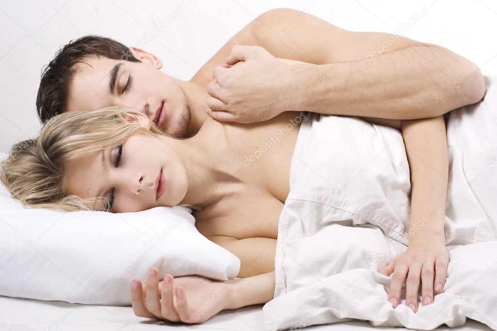 Couples sleeping together cute