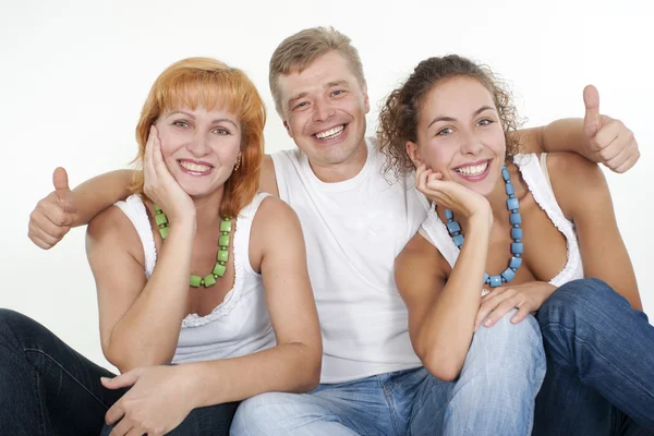 stock image Happy family