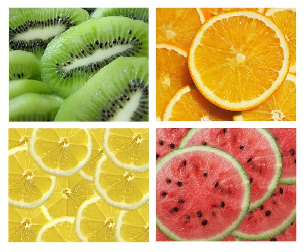 stock image Collection of fruits