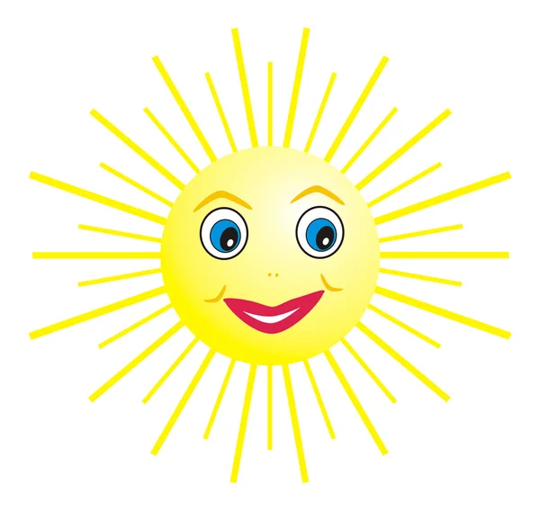 stock image Cheerful sun