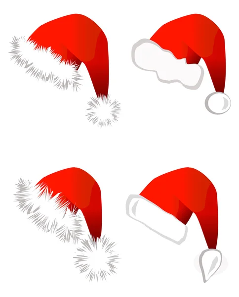 Cappello Babbo Natale — Vettoriale Stock