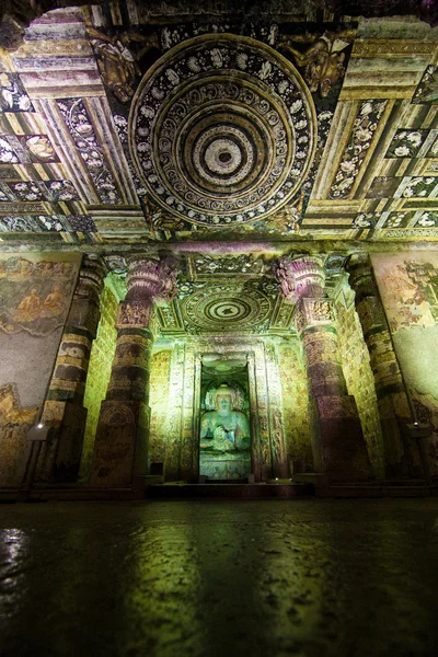 Ajanta barlang templom — Stock Fotó