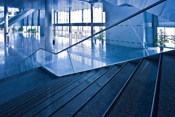 Stair in office centre