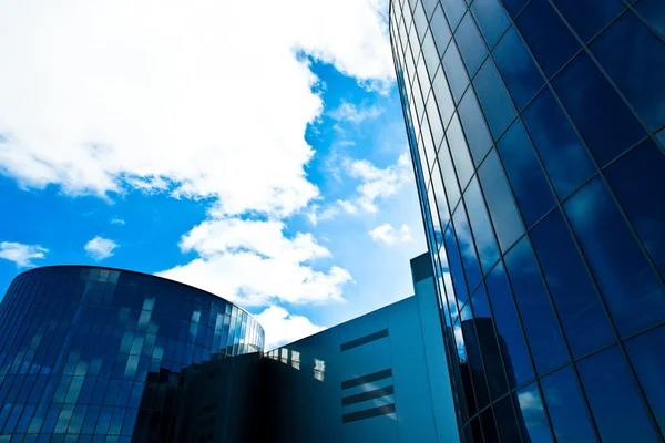 Modern mavi ofis — Stok fotoğraf