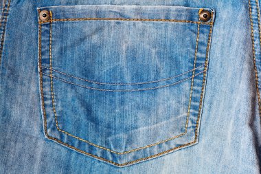 Empty jeans pocket clipart