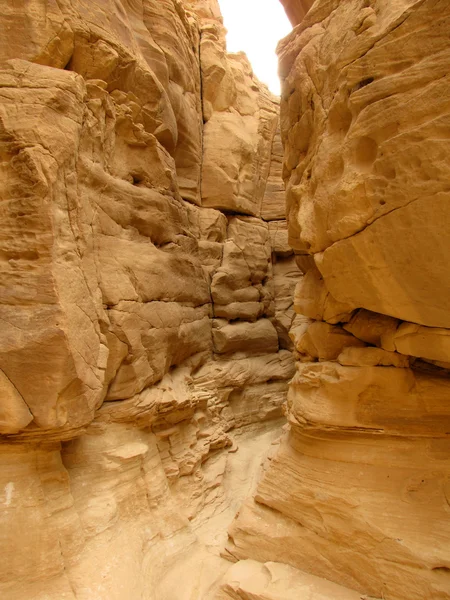 Gekleurde canyon, Egypte — Stockfoto