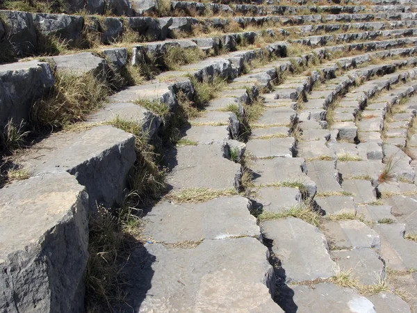 Schritte Amphitheater in Myra, Türkei — Stockfoto