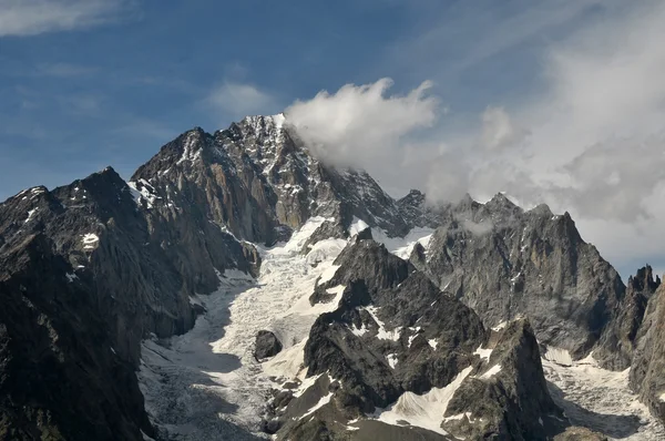 Mont Blanc Przewodniczący — Zdjęcie stockowe